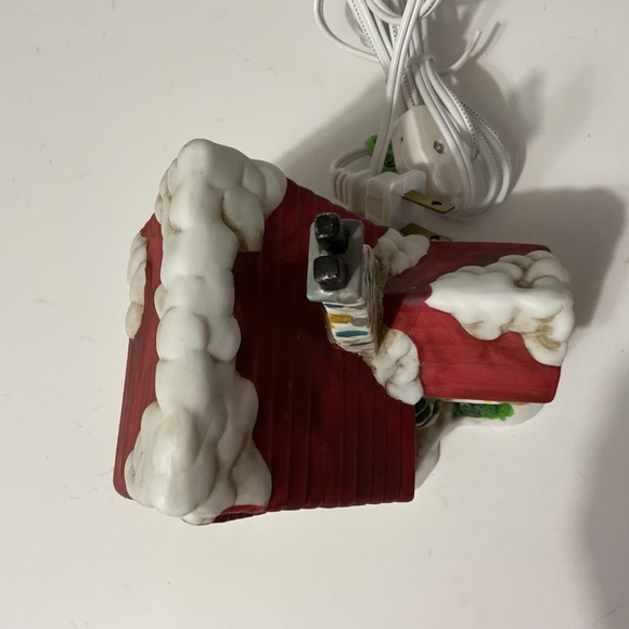 VTG Danson Christmas illuminated porcelain Muffin Bakery - Picture 5 of 9